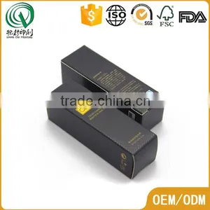 Gold Hot Stamping Black Nail Polish Package Box Package Box thumbnail-4