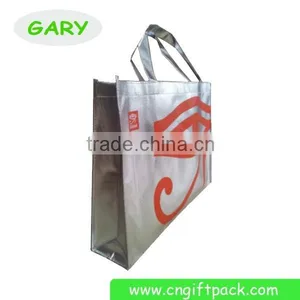 Silver Non Woven Garment Bag Non Woven Laminated Bag With Logo thumbnail-2