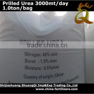 Prilled Urea N 46%min With Ton Bag For Singopore Market thumbnail-1