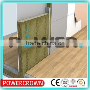 Rock Wool 100 Kg/m3 Density Sandwich Wall Panel thumbnail-1