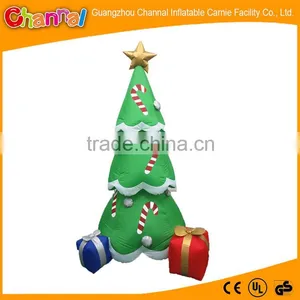 Custom Inflatable Lighted Flat Christmas Tree thumbnail-1