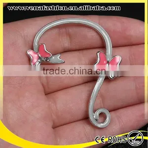 Glow in the Night Butterfly Clasp Fancy Cheap Chinese Earring thumbnail-3