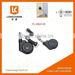 Black Drop-down Support Drop Down Hinge Cabinet Damper Hinge From Guangzhou Furniture Hardware thumbnail-1