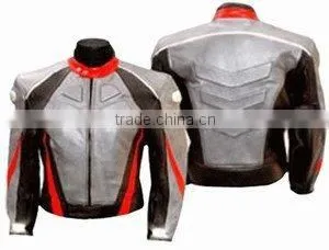 DL-1187 Leather Motorbike Jacket thumbnail-1