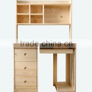 Classic Home Office Furntiure Wooden Study Table Designs Latest Design Student Table thumbnail-4