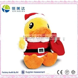 2015 New Design Custom Plush Christmas Duck Soft Toy thumbnail-1