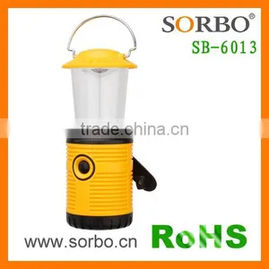 Emergency Hand Cranking LED Hand Lamp Lantern for Camping , Hiking thumbnail-1