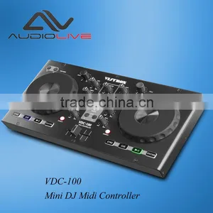 VDC-100M 2 Channel DJ Midi Controller thumbnail-1