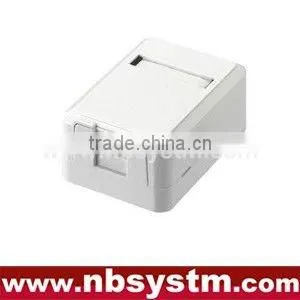 1 Port Surface Box With 1 pc Keystone Jack or Without thumbnail-1