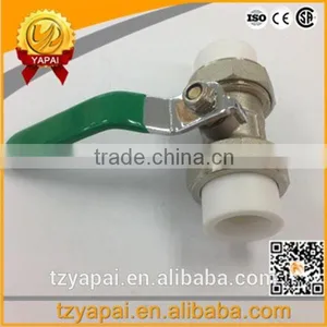 China Online Selling PP-R Brass Ball Valve thumbnail-2