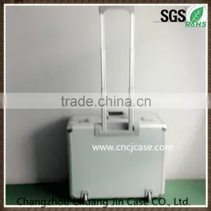 Abs Aluminum Trolley Case With Sandwich Zipper Bag thumbnail-6