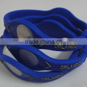 Silicone Bracelet Wristband Band thumbnail-5