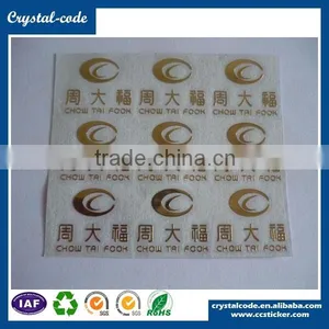 High Quality Various Materials Fancy Adhesive Label Laminated Foil Stickers thumbnail-5