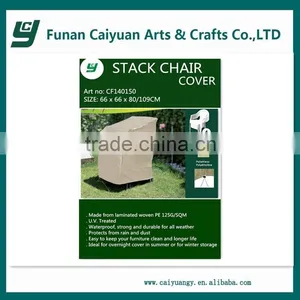 UV and Waterproof Patio Lowes Outdoor Furniture Cover for Stack Chair thumbnail-2