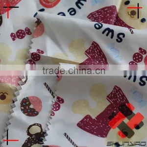 290T Polyester Taffeta With Heat Transfer Printing Cheap Printed Padded Jacket Fabric thumbnail-1