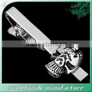 Factory Direct Sales Metal Skull Tie Clip/metal Skull Tie Pin/metal Skull Tie Bar thumbnail-1