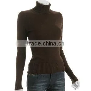 Cashmere Touch Garment Dyed Ladies Sweater thumbnail-1