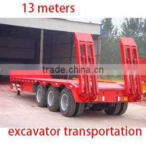 Excavator Tranporation Semi Trailer thumbnail-1
