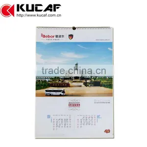 Large Wall Calendar Printed Cheap Walled Paper Clock Wholesale thumbnail-5
