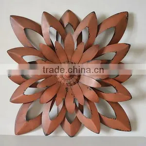 3D Metal Flower Wall Decoration thumbnail-1