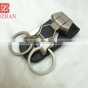 Gentleman Style Leather Key Chain thumbnail-2