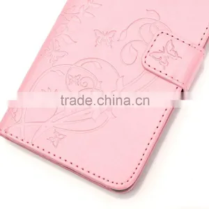 Low MOQ High Quality Flip Leather Wallet Covers For Ipod Touch 6 Case thumbnail-2