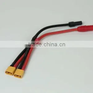 XT90 to AS150 XT150 Parallel Battery Adapter Y Cable Dual DJI S1000 S900 S1000+ XT90 thumbnail-4