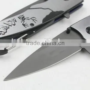 OEM Fast Production Keychain Knife Logo Imprint Folding Rescue Knife thumbnail-4