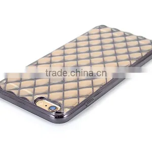 High Quality 100% Smooth Edges Electroplating TPU Transparent Clear Back Mobile Phone Case Cover for IPhone 6 / 6s thumbnail-2