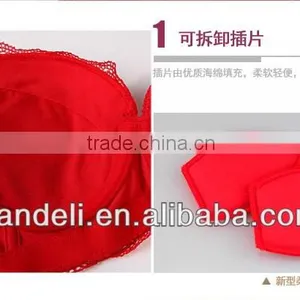 Hot Sale Red Sexy Ladies Bra New Design ,underwear thumbnail-2