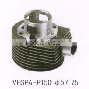 SCL-2013072882 Wholesales High Quality Reasonable Price Motorcycle Vespa 57.75MM Cylinder Block Kit thumbnail-2