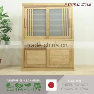 Reliable and Durable Japanese Wood Kitchen Cabinet With Various Kind of Wood thumbnail-1