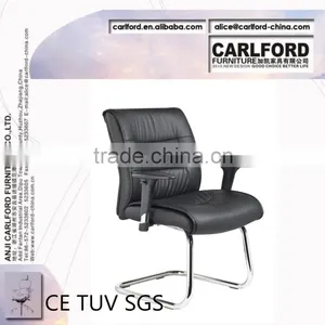 2014 CE TUV Leather Reception Chair D-9045V-1 Chair Furniture Office Chair Office Furniture thumbnail-1