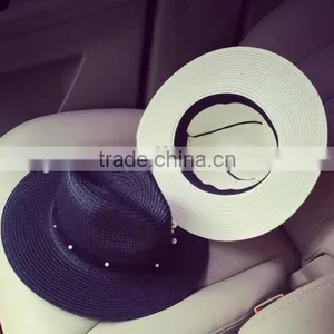 2016 Europe Popular Ladies Handmade Sun Hats High Quality Cheaper Wholesale Hat Straw thumbnail-3