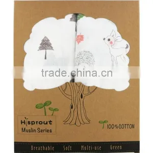 Baby Muslin Swaddle With Size 47*47 thumbnail-2