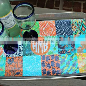 Clear Acrylic Elegant Serving Tray thumbnail-1