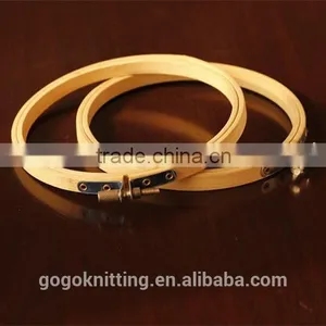 2016 Fashion Accessory for DIY Kit Bamboo Embroidery Hoop thumbnail-2