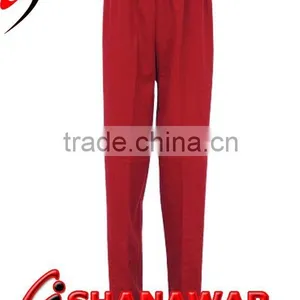 Red Plain Trouser thumbnail-1
