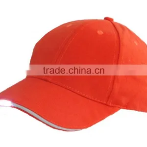 Hot Sale 6 Panel Embroidery Fishing Baseball Cap With Led Light thumbnail-3