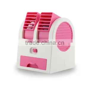 NEWEST 2 Outlet Portable Mini USB Fan DC 5V thumbnail-5