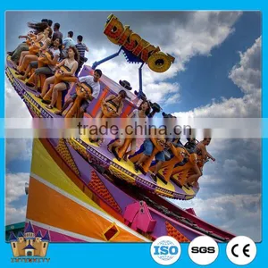 Disco Musical Huge Amusement Ride Flying Saucer UFO Play Kids Amusement Rides thumbnail-1