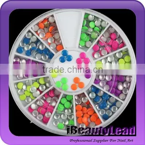 Round Shape Nail Metal Studs Nail Art Decoration 3mm thumbnail-1