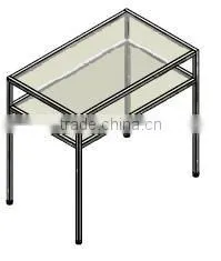 Glass Shelves Display Table thumbnail-1