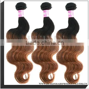 2014 New Arrival Brazilian Ombre Hair Weft thumbnail-1