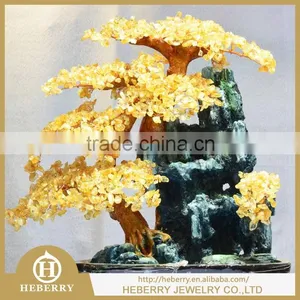 New Fashion Gemstone Crystal Tree Lamp Polished Well Best Gift thumbnail-1