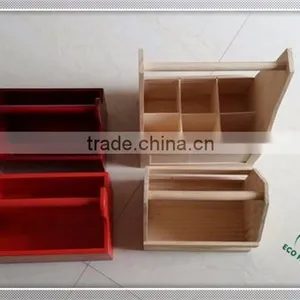 Custom Wooden Carriers 6 Bottles Beer Carrier Pine Wood Beer Tote thumbnail-3