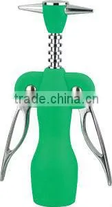 Cheap Colorful Plastic Winged Wine Opener,corkscrew thumbnail-1
