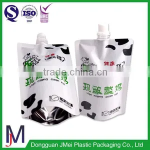 New Premium Packaging Plastic Milk Bag/stand up Pouch With Spout for Milk thumbnail-2
