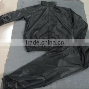 HL2029 Polyester/pvc Sauna Suit1 thumbnail-1