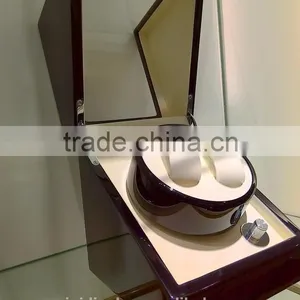 Wooden 2-grid Display Box for Watches and Jewelry thumbnail-1
